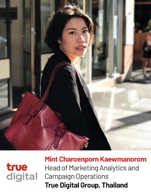 True Digital Corp_Mint Kaewmanorom speaking at Digital Marketing Asia 2020